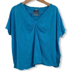Mini YFB Blue Loose Fit‎ Tee Size 6 New